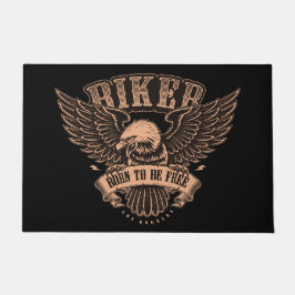 Tapete Nascer de ser um motoqueiro livre com Águia Balda