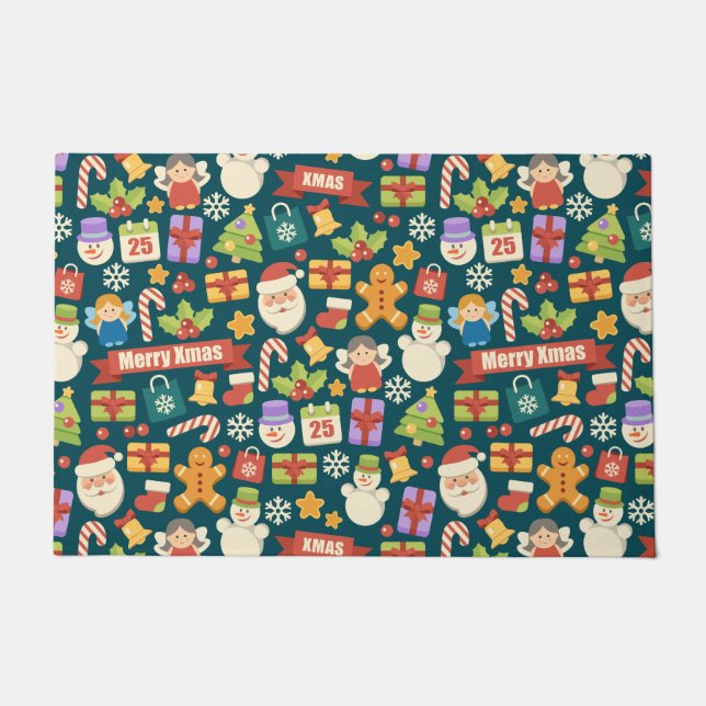 Tapete Natais vintages Nozes Feliz Natal (Frente)