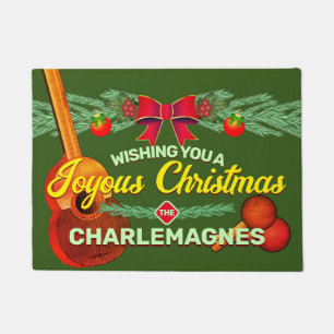 Tapete Natal Alegre com Cuatro e Marac no GREEN