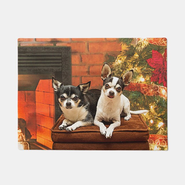 Tapete Natal Chihuahua (Frente)