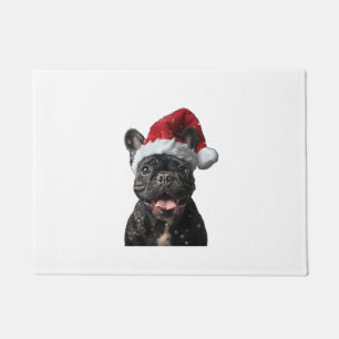 Tapete Natal do Buldogue Francês