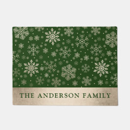 Tapete Natal Dourado e verde moderno elegante