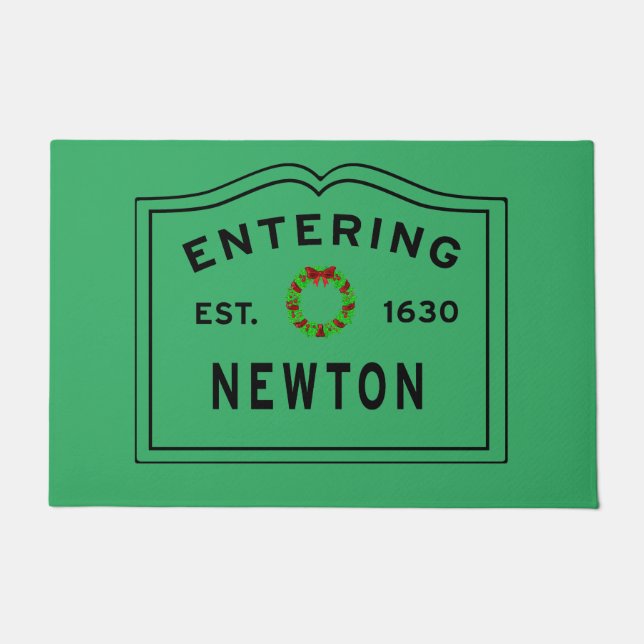 Tapete Natal em Newton, Feriado do MÃE (Frente)