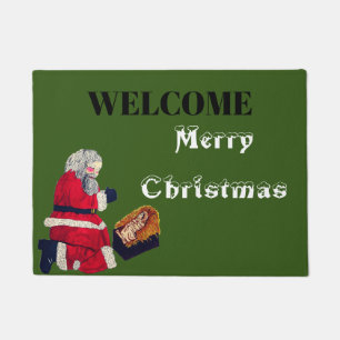 TAPETE NATAL JESUS E PAPAIS NOEIS