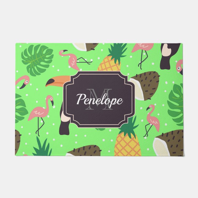 Tapete Natureza tropical (Frente)