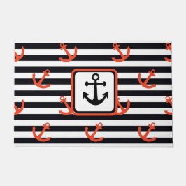Tapete Nautical Anchors Away Doormat