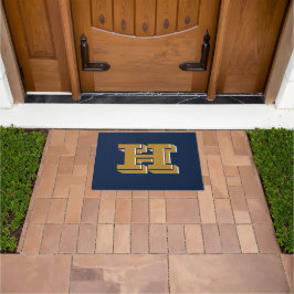 Tapete Navy and Gold School Pride Color Style Monogram