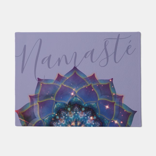 Tapete Nebulosa em Flor | Mandala (Frente)