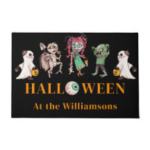 Negra-negra moderna do Halloween