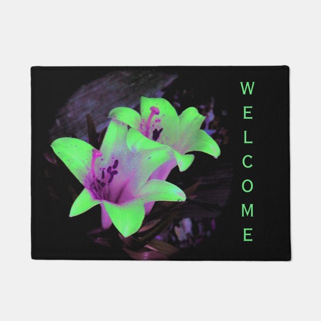 Tapete Neon Lily Doormat (Frente)