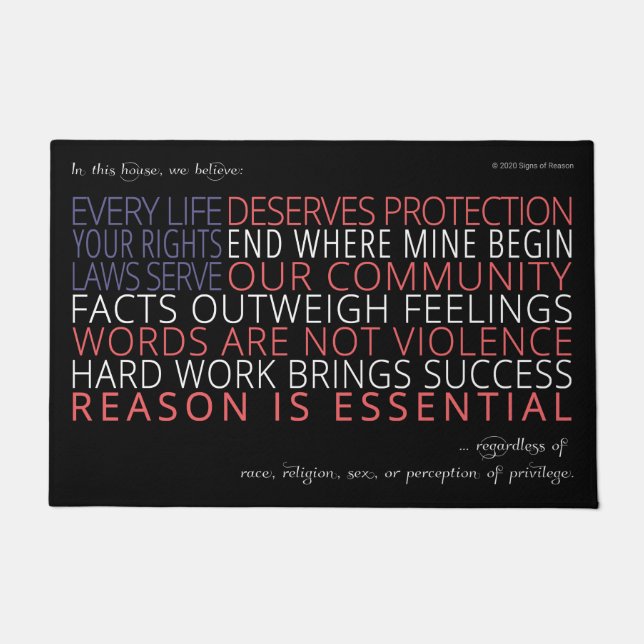 Tapete Nesta Casa Doormat (Frente)