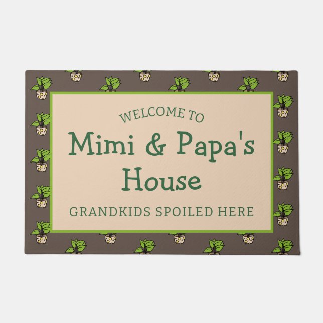 Tapete Netos da Casa dos Avós Malditos Aqui (Frente)