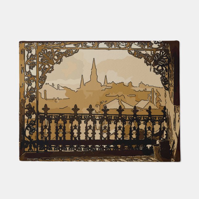 Tapete New Orleans Balcony (Frente)