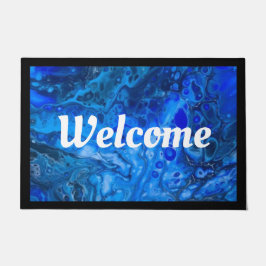 Tapete "No azul profundo"