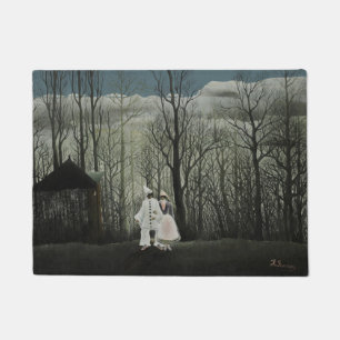 Tapete Noite de Carnaval, pintura a óleo de Henri Roussea