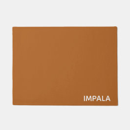 Tapete Nome da cor castanho do Impala