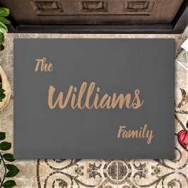 Tapete Nome da Família Elegante Personalizada