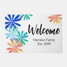 Nome da Família Floral Confirmado Bem-vindo