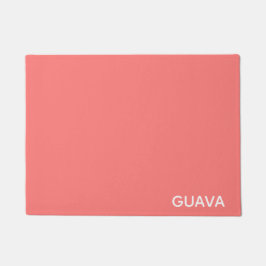 Tapete Nome de cor rosa da goiaba