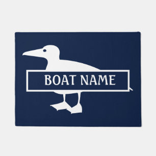 Tapete Nome do barco Pato Dock Mat