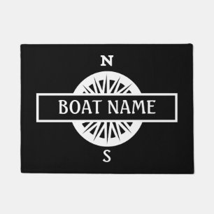 Tapete Nome do boi Compass Dock Mat