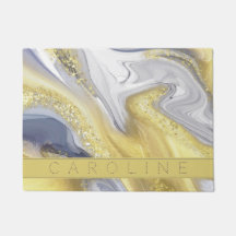 Nome do Efeito Dourado da Cinza Amarela Elegante