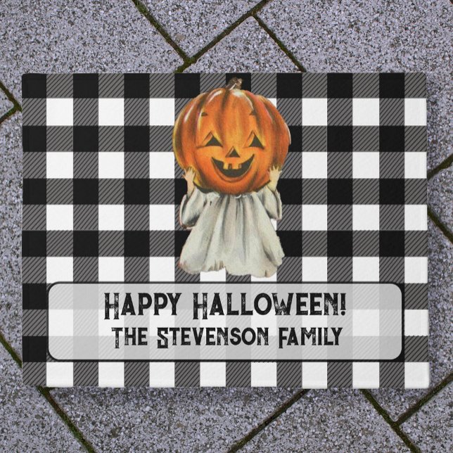 Tapete Nome Personalizado da Família Ghost da Pumpkin do  (Criador carregado)
