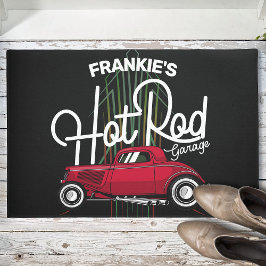 Tapete Nome PERSONALIZADO da Garagem de Estrada Quente