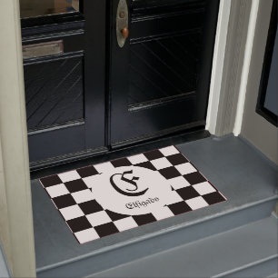 Tapete Nome Personalizado do Clube de Xadrez Verificado I