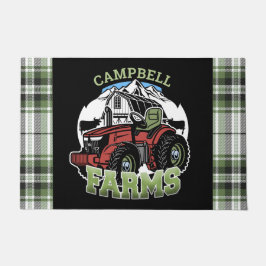 Tapete Nome Personalizado Farmer de Trator da Fábrica do