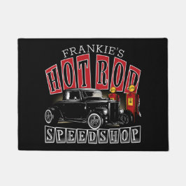 Tapete Nome Personalizado Garagem de Estação de Gás Compr