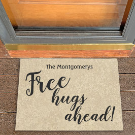 Tapete Nome Russo Personalizado Abraços Livres Bem-Vindo