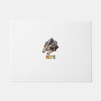 Tapete Nope de Cachorro Preguiçoso Shiloh Shepherd