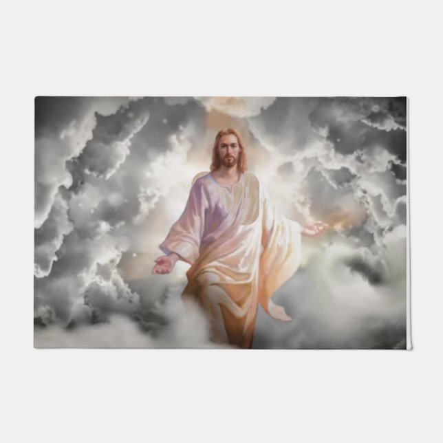 TAPETE NÓS E JESUS BEM-VINDOS. (Frente)