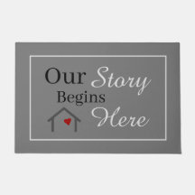 Nossa história começa aqui o Doormat