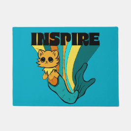 Tapete Notebook Cat Mermaid ASL Inspire Spiral