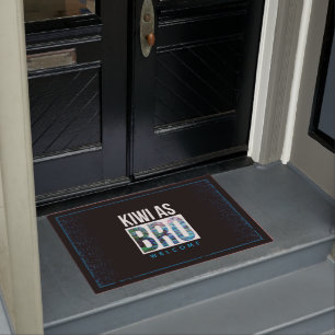 TAPETE NOVA ZEALAND KIWI DIZENDO PORTA