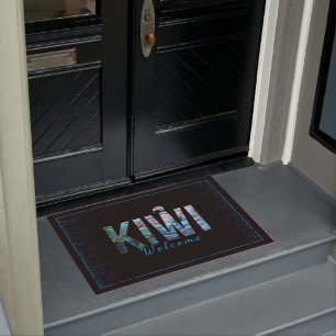 TAPETE NOVA ZEALAND KIWI SIMPLES DOORMAT PAUA