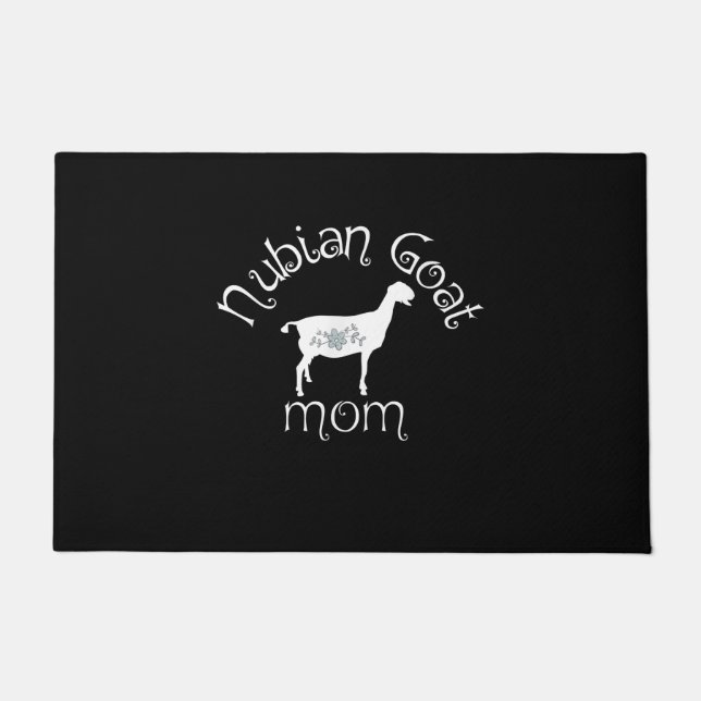 Tapete Nubian Goat Mãe Gift (Frente)
