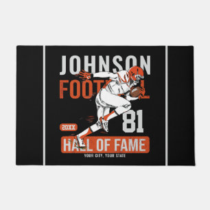 Tapete NÚMERO DE NÚMERO DA Equipe DE Futebol Personalizad