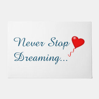 Tapete Nunca Pare De Sonhar Com A Matriz Da Porta