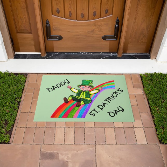 TAPETE O ARCO-ÍRIS DO LEPRECHAUN (Ar livre)