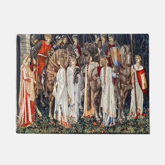 Tapete O Armo e a Partida dos Cavaleiros (Frente)