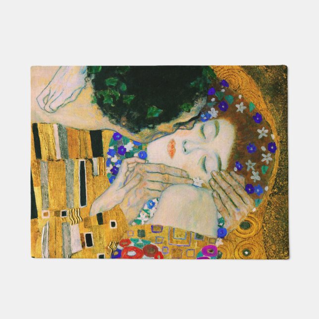 Tapete O Beijo de Gustav Klimt (Frente)