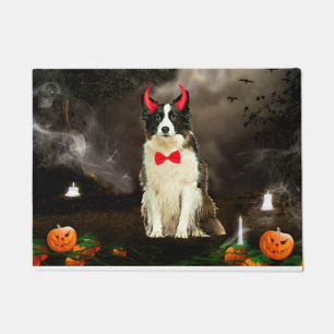 Tapete O Cachorro da Fronteira no Figurino do Halloween