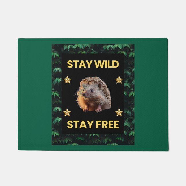 Tapete O Cachorro - Fique Selvagem Fique Livre (Frente)