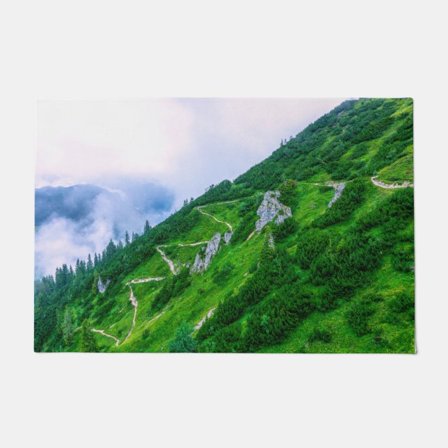 Tapete O caminho íngreme na montanha (Frente)