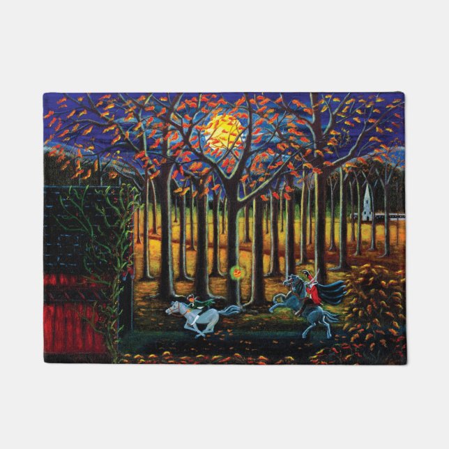 Tapete O cavaleiro decapitado sonolento Hallow a esteira (Frente)