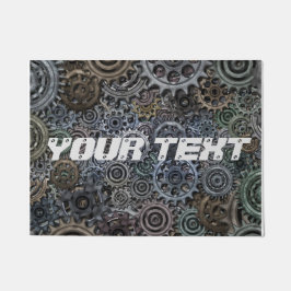 Tapete O metal alinha o estilo industrial