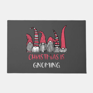 Tapete O Natal está a dar a Deus Jul Gnomo Tomte Xmas San